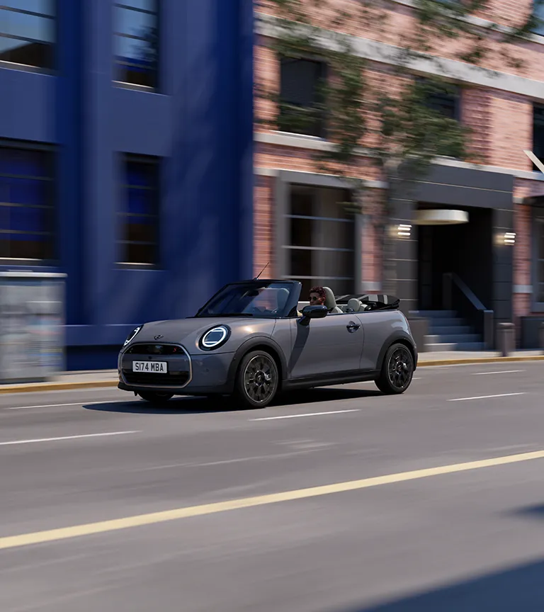 MINI Cooper Cabrio - vista frontal - Sparkling Copper Grey