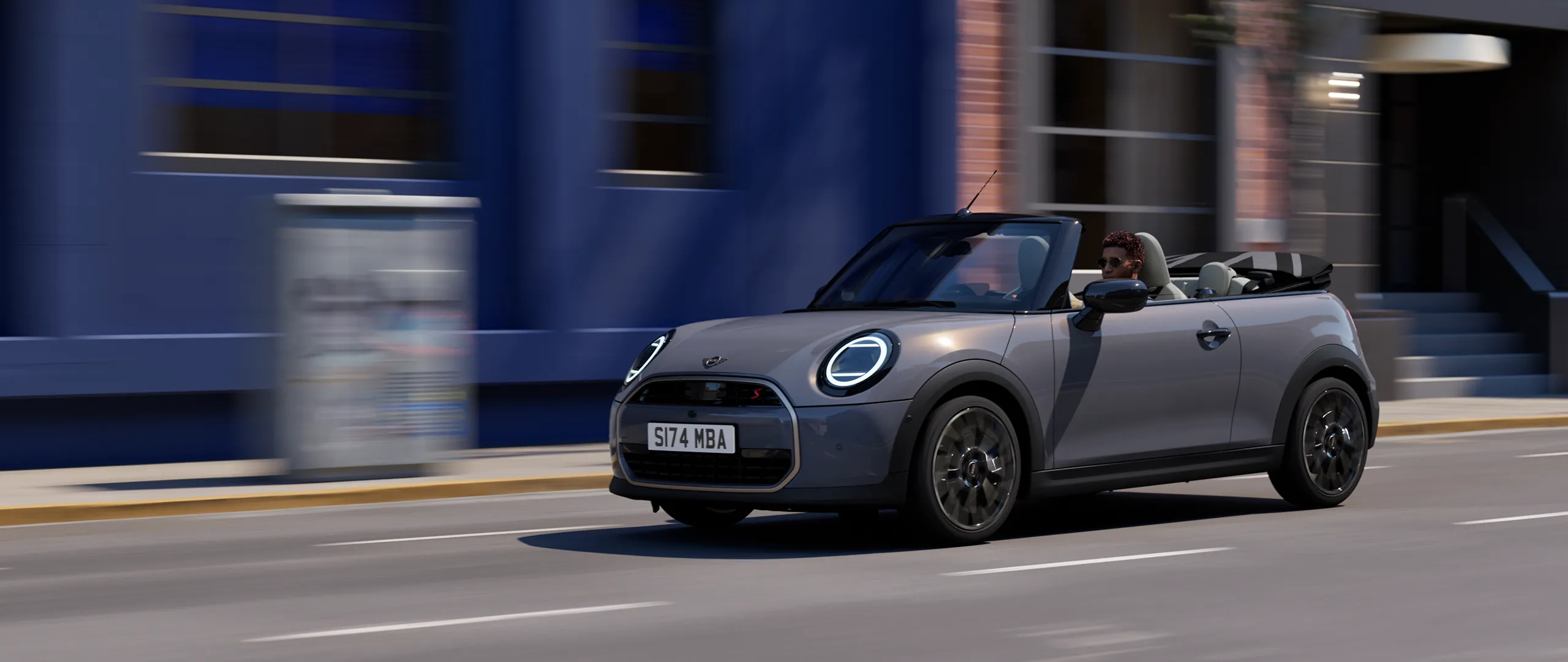 MINI Cooper Cabrio - vista frontal - Sparkling Copper Grey