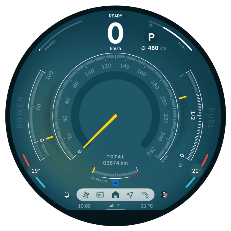 MINI Cooper 5 puertas - interior - pantalla OLED