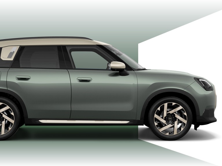 MINI Countryman - dimensiones - vista lateral