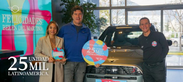 MINI Celebra en Chile a la Unidad N° 25,000